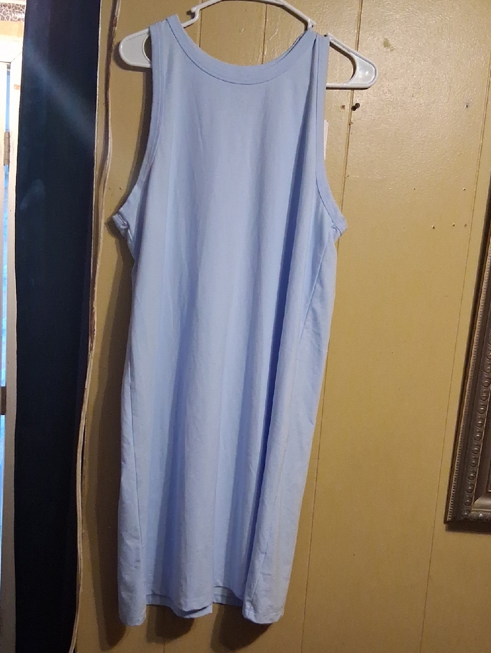 a new day Light Blue Sleeveless Midi Dress